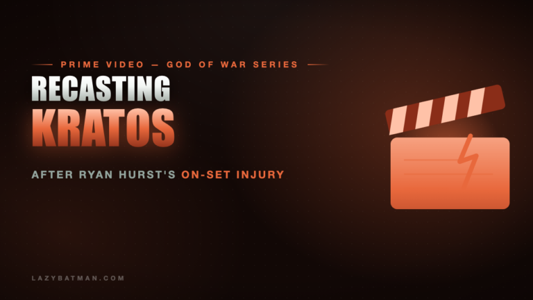 Prime Video God of War featured image - a cracked clapperboard
