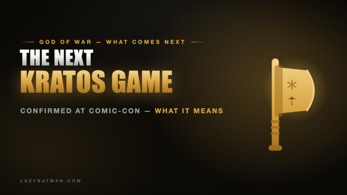 Next Kratos God of War game featured image - a runed axe