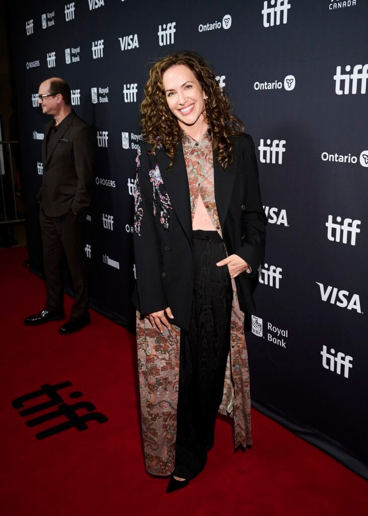 Kate Siegel, who plays Adelaide, the interviewer in Carrie