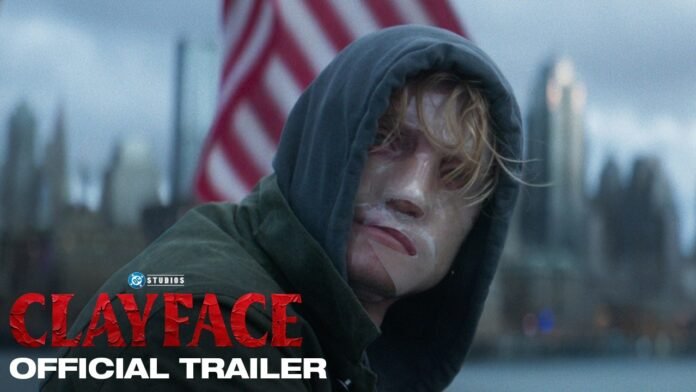 Tom Rhys Harries as a disfigured Matt Hagen in the official Clayface trailer