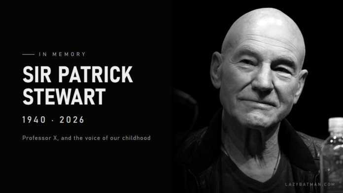Patrick Stewart X-Men movies tribute: Sir Patrick Stewart, 1940 to 2026
